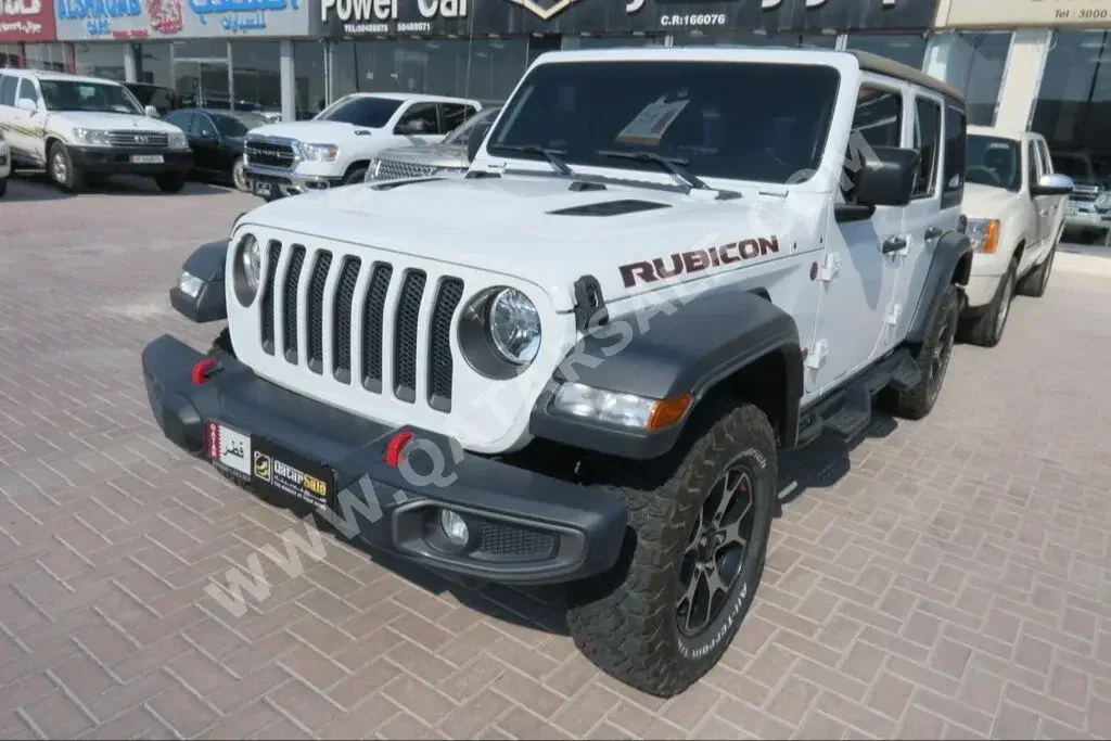 Jeep  Wrangler  Rubicon  2018  Automatic  175,000 Km  8 Cylinder  Four Wheel Drive (4WD)  SUV  White