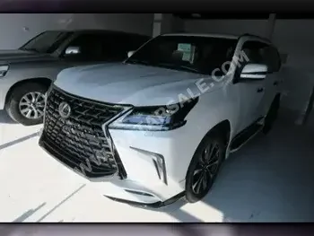 Lexus  LX  570 S Black Edition  2021  Automatic  68,000 Km  8 Cylinder  Four Wheel Drive (4WD)  SUV  White  With Warranty