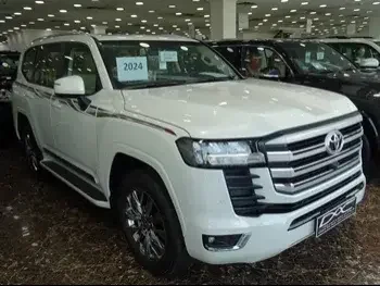 Toyota  Land Cruiser  GXR Twin Turbo  2024  Automatic  0 Km  6 Cylinder  Four Wheel Drive (4WD)  SUV  White  With Warranty