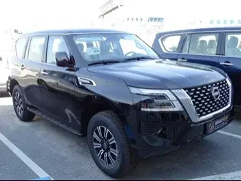 Nissan  Patrol  XE  2023  Automatic  0 Km  6 Cylinder  Four Wheel Drive (4WD)  SUV  Black  With Warranty