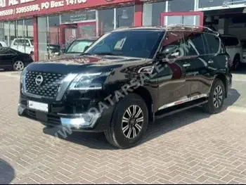 Nissan  Patrol  Titanium  2023  Automatic  5,000 Km  6 Cylinder  Four Wheel Drive (4WD)  SUV  Black  With Warranty