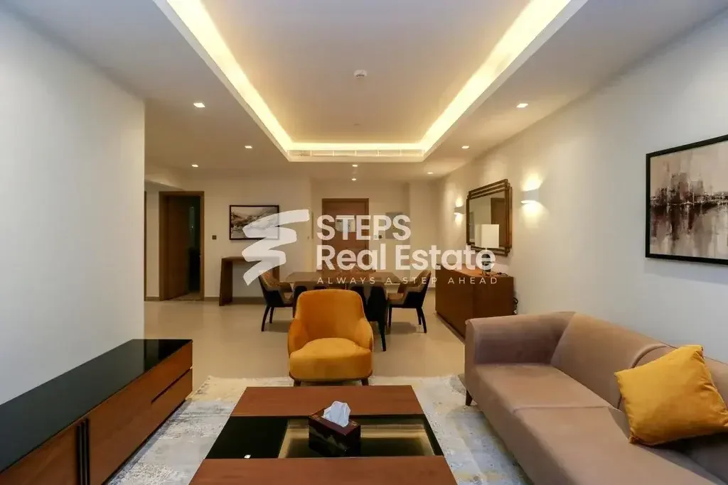 2 Bedrooms  Apartment  For Rent  in Lusail -  Marina District  Fully Furnished