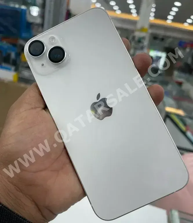 Apple  - iPhone 14  - Plus  - White  - 128 GB