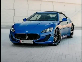 Maserati  GranTurismo  2013  Automatic  13,000 Km  8 Cylinder  Rear Wheel Drive (RWD)  Coupe / Sport  Blue