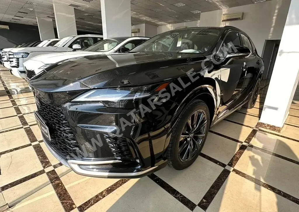 Lexus  RX  350 F Sport  2023  Automatic  0 Km  4 Cylinder  Four Wheel Drive (4WD)  SUV  Black  With Warranty