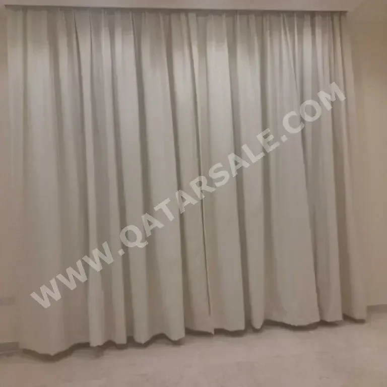 Curtains & Blinds Beige  Price Per Unit  Light-Filtering  Velvet  2  Qatar