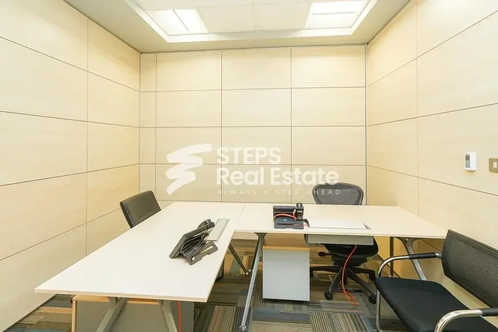 Commercial Offices - Fully Furnished  - Doha  - West Bay