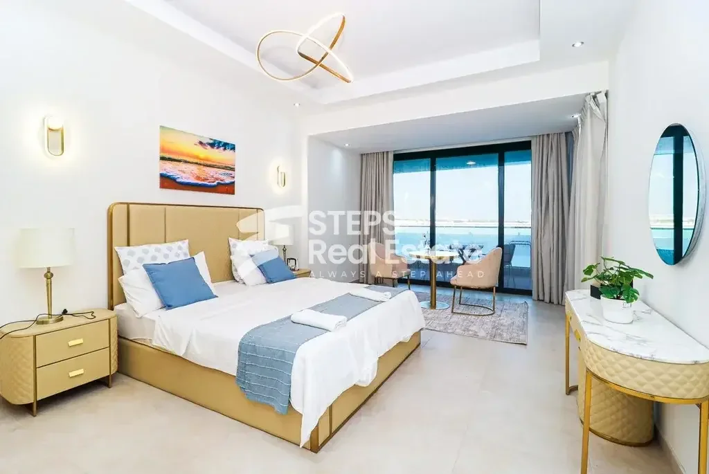 1 Bedrooms  Apartment  For Rent  in Lusail -  Marina District  Fully Furnished