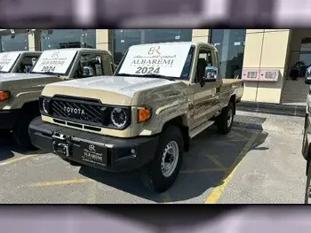 Toyota  Land Cruiser  LX  2024  Automatic  0 Km  4 Cylinder  Four Wheel Drive (4WD)  Pick Up  Beige  With Warranty