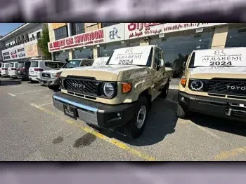 Toyota  Land Cruiser  LX  2024  Automatic  0 Km  4 Cylinder  Four Wheel Drive (4WD)  Pick Up  Beige  With Warranty