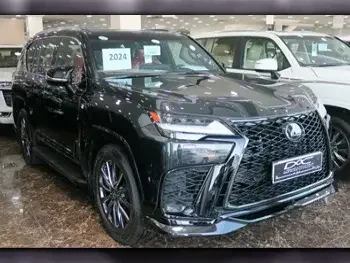  Lexus  LX  600 F Sport  2024  Automatic  0 Km  6 Cylinder  Four Wheel Drive (4WD)  SUV  Black  With Warranty