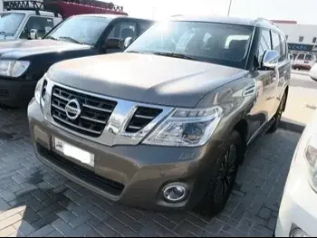 Nissan  Patrol  Platinum  2016  Automatic  189,000 Km  8 Cylinder  Four Wheel Drive (4WD)  SUV  Brown