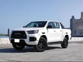 Toyota  Hilux  GR Sport  2023  Automatic  0 Km  6 Cylinder  Four Wheel Drive (4WD)  Pick Up  White  With Warranty