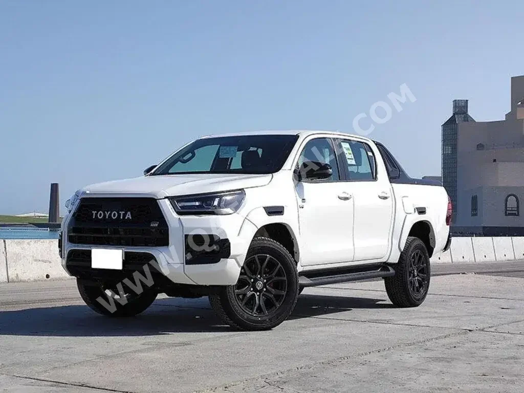 Toyota  Hilux  GR Sport  2023  Automatic  0 Km  6 Cylinder  Four Wheel Drive (4WD)  Pick Up  White  With Warranty