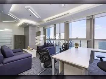 Commercial Offices - Fully Furnished  - Doha  - West Bay