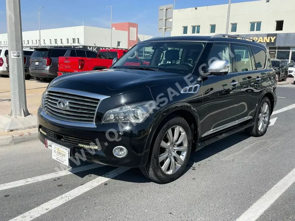 Infiniti  QX  56  2012  Automatic  111,000 Km  8 Cylinder  Four Wheel Drive (4WD)  SUV  Black