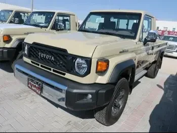 Toyota  Land Cruiser  LX  2024  Manual  0 Km  6 Cylinder  Four Wheel Drive (4WD)  Pick Up  Beige  With Warranty