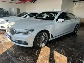 BMW  7-Series  740  2016  Automatic  62,000 Km  6 Cylinder  Rear Wheel Drive (RWD)  Sedan  White