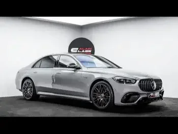 مرسيدس - بنز  اس - كلاس  63 AMG Edition 1  2023  اوتوماتيك  0 كم  8 سلندر  دفع خلفي  سيدان  رمادي  تحت الضمان