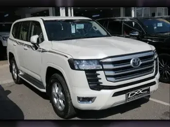 Toyota  Land Cruiser  GXR Twin Turbo  2024  Automatic  0 Km  6 Cylinder  Four Wheel Drive (4WD)  SUV  White  With Warranty