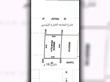 Lands For Sale in Doha  - Al Dafna  -Area Size 876 Square Meter