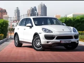 Porsche  Cayenne  S  2011  Automatic  75,000 Km  8 Cylinder  Four Wheel Drive (4WD)  SUV  White