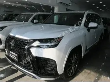 Lexus  LX  600 F Sport  2023  Automatic  0 Km  6 Cylinder  Four Wheel Drive (4WD)  SUV  White  With Warranty