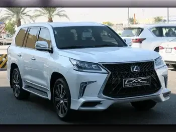 Lexus  LX  570 S  2020  Automatic  73,000 Km  6 Cylinder  Four Wheel Drive (4WD)  SUV  White