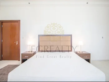 2 Bedrooms  Apartment  For Rent  in Doha -  The Pearl  Fully Furnished