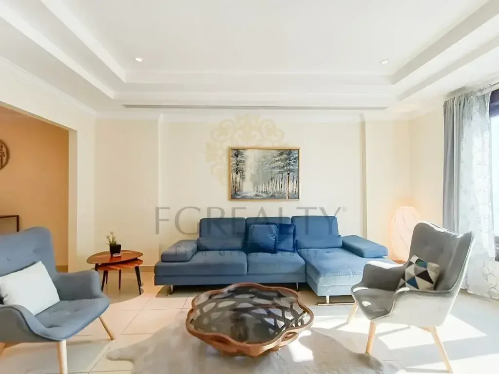 1 Bedrooms  Apartment  For Rent  in Doha -  The Pearl  Fully Furnished