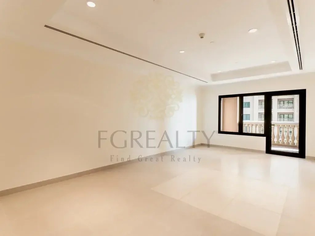 1 Bedrooms  Apartment  For Rent  in Doha -  The Pearl  Not Furnished