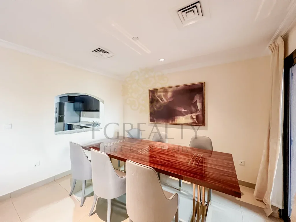 2 Bedrooms  Apartment  For Rent  in Doha -  The Pearl  Fully Furnished