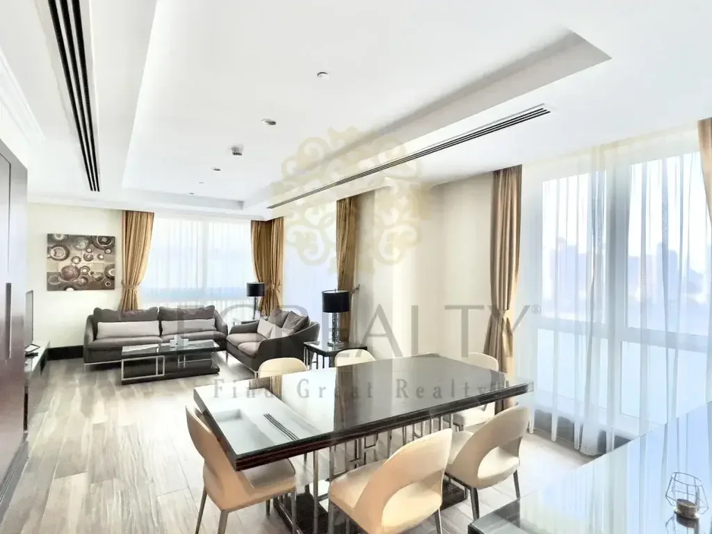 1 Bedrooms  Apartment  For Rent  in Doha -  The Pearl  Fully Furnished