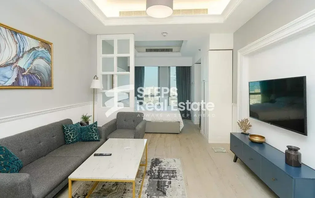 Labour Camp 1 Bedrooms  Studio  For Rent  in Doha -  Al Sadd  Fully Furnished