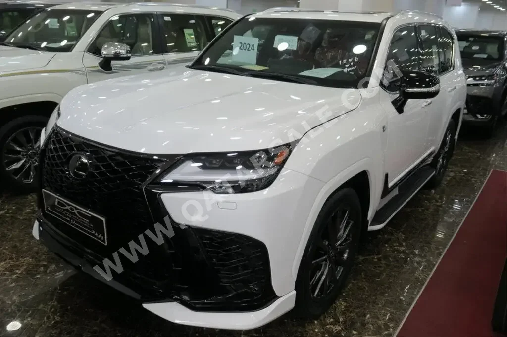 Lexus  LX  600 F Sport  2024  Automatic  0 Km  6 Cylinder  Four Wheel Drive (4WD)  SUV  White  With Warranty