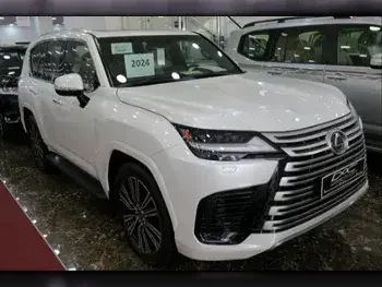 Lexus  LX  600 Luxury  2024  Automatic  0 Km  6 Cylinder  Four Wheel Drive (4WD)  SUV  White  With Warranty