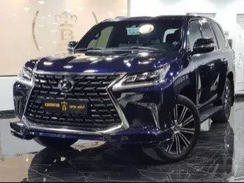 Lexus  LX  570  2018  Automatic  114,000 Km  8 Cylinder  Four Wheel Drive (4WD)  SUV  Dark Blue