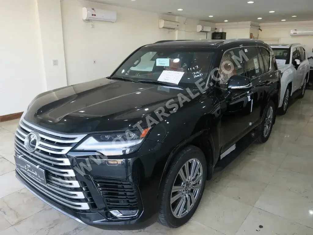  Lexus  LX  600 VIP  2023  Automatic  0 Km  6 Cylinder  Four Wheel Drive (4WD)  SUV  Black  With Warranty