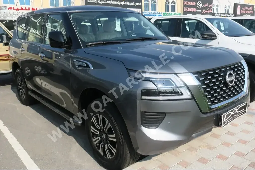 Nissan  Patrol  XE  2023  Automatic  0 Km  6 Cylinder  Four Wheel Drive (4WD)  SUV  Gray  With Warranty