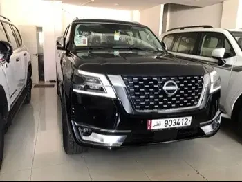 Nissan  Patrol  Platinum  2023  Automatic  0 Km  6 Cylinder  Four Wheel Drive (4WD)  SUV  Dark Blue  With Warranty