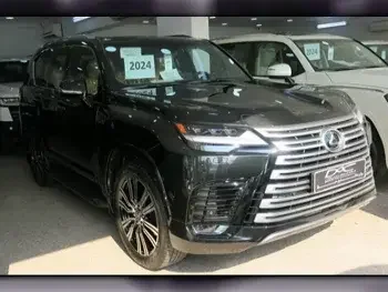 Lexus  LX  600 Luxury  2024  Automatic  0 Km  6 Cylinder  Four Wheel Drive (4WD)  SUV  Black  With Warranty