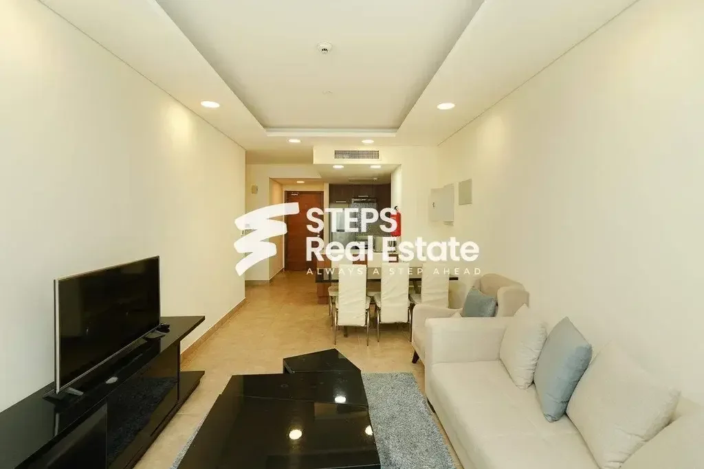 2 Bedrooms  Apartment  For Rent  in Lusail -  Fox Hills  Fully Furnished