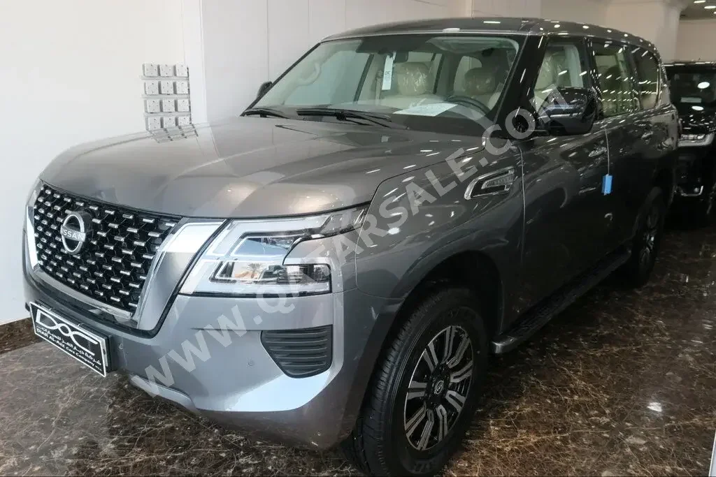 Nissan  Patrol  XE  2023  Automatic  0 Km  6 Cylinder  Four Wheel Drive (4WD)  SUV  Gray  With Warranty