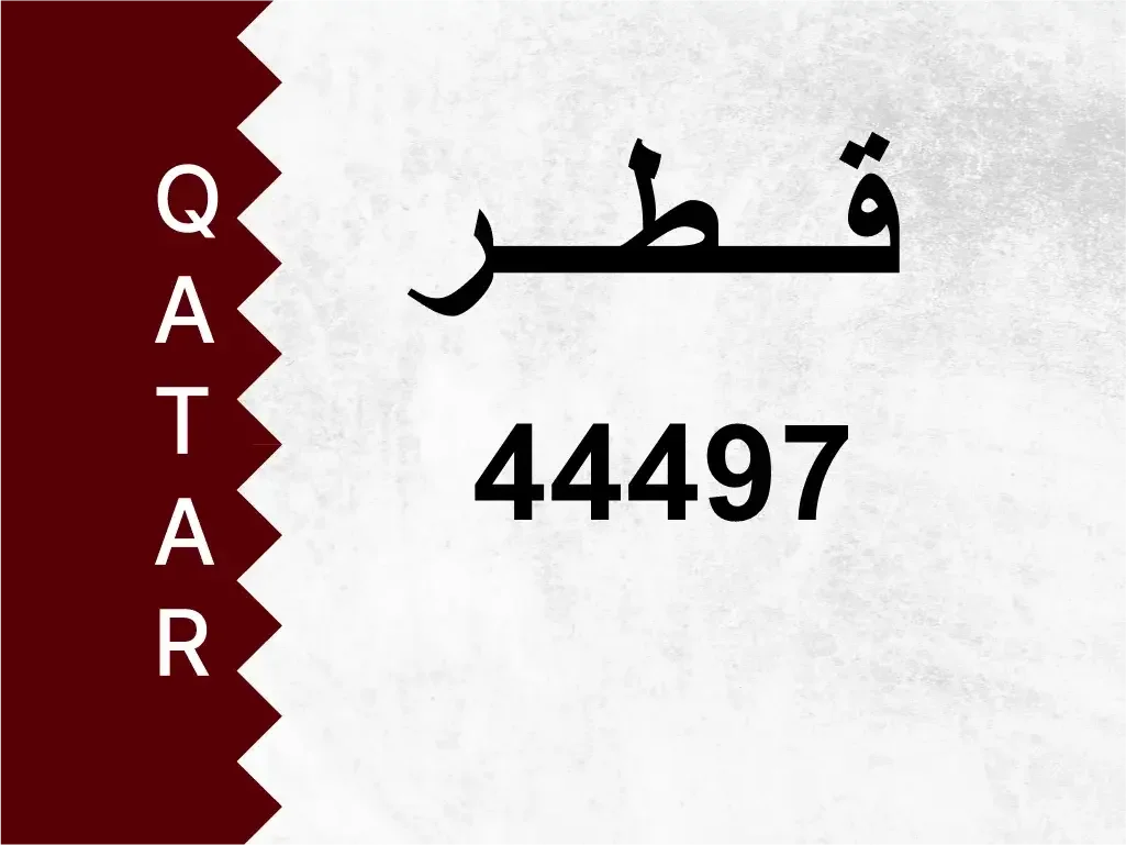 رقم خاص  44497  رقم مميز