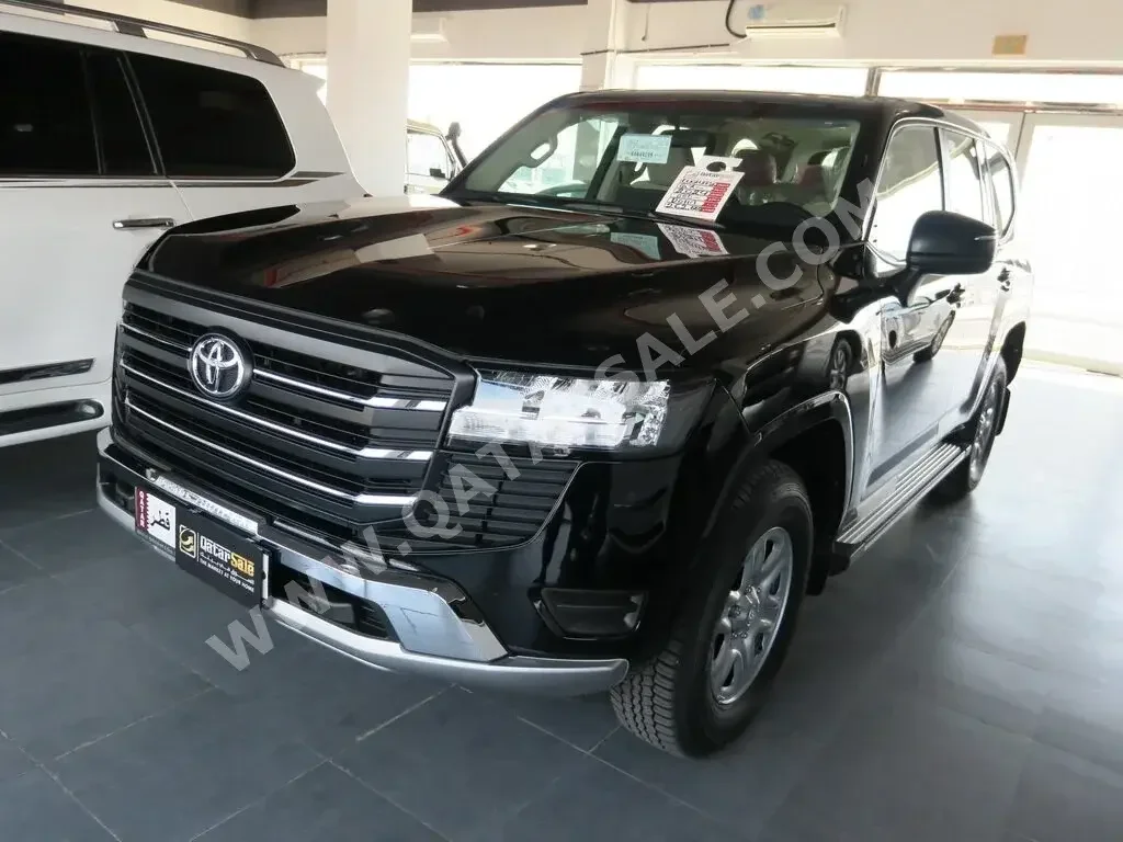 Toyota  Land Cruiser  GX  2024  Automatic  0 Km  6 Cylinder  Four Wheel Drive (4WD)  SUV  Black  With Warranty