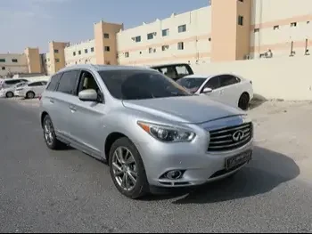  Infiniti  JX  35  2013  Automatic  163,000 Km  6 Cylinder  Four Wheel Drive (4WD)  SUV  Silver  With Warranty