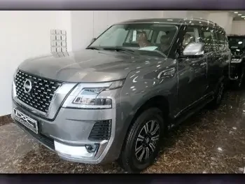 Nissan  Patrol  Titanium  2023  Automatic  0 Km  6 Cylinder  Four Wheel Drive (4WD)  SUV  Gray  With Warranty