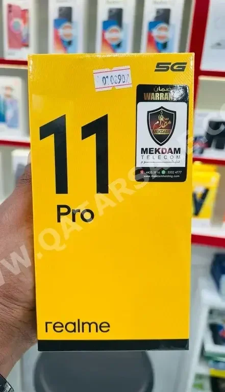 Realme  - 11  - Pro 5G  - Black  - 256 GB  - Under Warranty