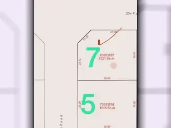 Lands For Sale in Al Daayen  - Al Khisah  -Area Size 1,021 Square Meter