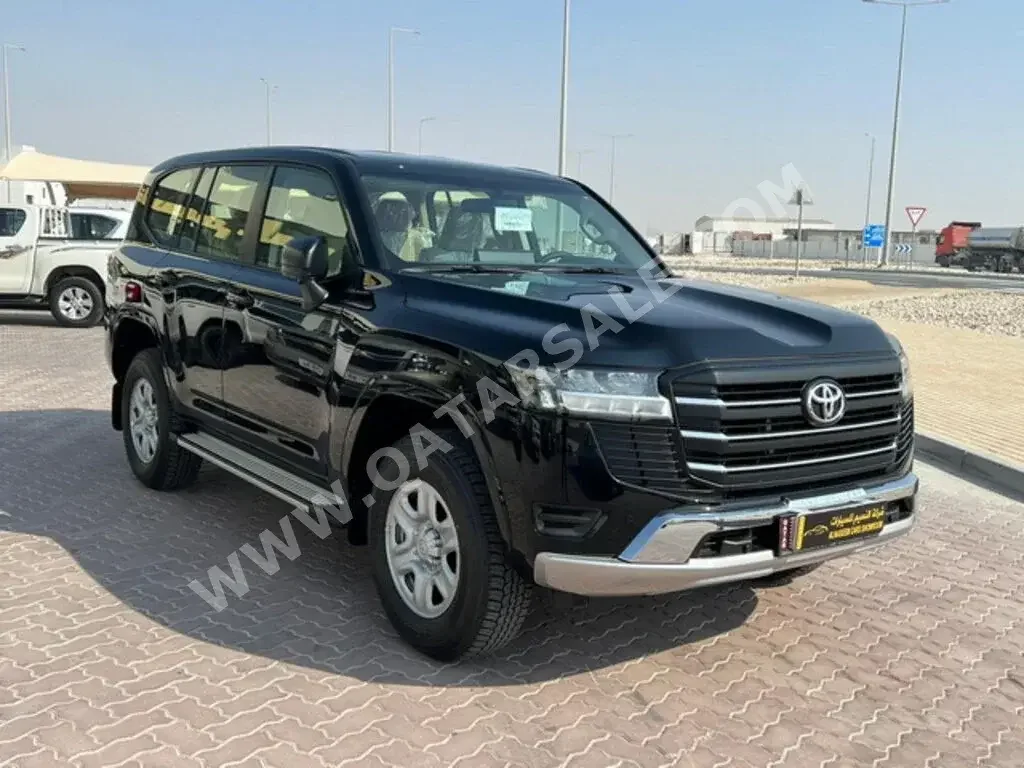 Toyota  Land Cruiser  GX  2024  Automatic  0 Km  6 Cylinder  Four Wheel Drive (4WD)  SUV  Black  With Warranty